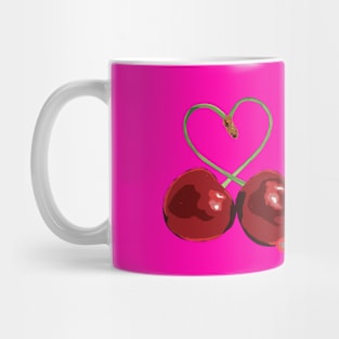 Cherry Heart Mug